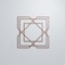 Ekena Millwork Large Lakewood Decorative Fretwork Wood Wall Panels, Wood (Paint Grade), 23 3/8"W x 23 3/8"H x 3/8"T WALW24X24X0375LWDMF - alternate 5